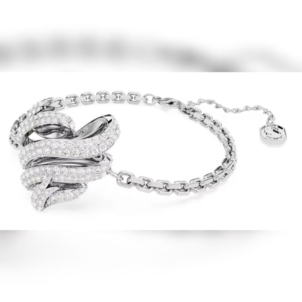 swarovski-hyperbola-bracelet-heart-white-rhodium-plated